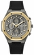 Men's Kenneth Cole Benson Gunmetal Dial Silicone Band Watch KCWGO0100102