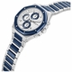 Men's Kenneth Cole Benson Silver Dial Steel Band Watch KCWGI0100103