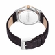 Men's Kenneth Cole Classic Brown Leather Strap Watch KCWGB2234230