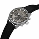 Men's Kenneth Cole Dress Sport Black Strap Chronograph Watch KCWGO0058404
