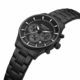 Men's Kenneth Cole Dress Sport  Stainless Steel Black Chronograph Watch KCWGI0058402