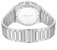 Men's Kenneth Cole Glenville Black Dial Steel Band Watch KCWGI0100001