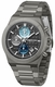 Men's Kenneth Cole Glenville Gunmetal Dial Steel Band Watch KCWGI0100002