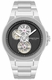 Men's Kenneth Cole Grove Black Dial Automatic Steel Band Watch KCWGY0098805