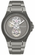 Men's Kenneth Cole Grove Gunmetal Dial Automatic Steel Band Watch KCWGY0098803