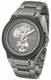 Men's Kenneth Cole Grove Gunmetal Dial Automatic Steel Band Watch KCWGY0098803
