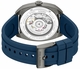 Men's Kenneth Cole Merrick Blue Dial Automatic Silicone Band Watch KCWGZ0099203
