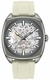 Men's Kenneth Cole Merrick Gunmetal Dial Automatic Silicone Band Watch KCWGZ0099205