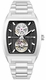 Men's Kenneth Cole Milford Black Dial Automatic Steel Band Watch KCWGY0058805
