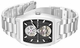 Men's Kenneth Cole Milford Black Dial Automatic Steel Band Watch KCWGY0058805