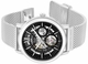 Men's Kenneth Cole Pacific Black Dial Automatic Steel Band Watch KCWGY0098201