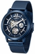 Men's Kenneth Cole Pacific Blue Dial Automatic Steel Band Watch KCWGY0098202