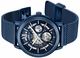 Men's Kenneth Cole Pacific Blue Dial Automatic Steel Band Watch KCWGY0098202