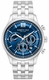 Men's Kenneth Cole Varick Blue Dial Steel Band Watch KCWGI0099701