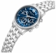 Men's Kenneth Cole Varick Blue Dial Steel Band Watch KCWGI0099701