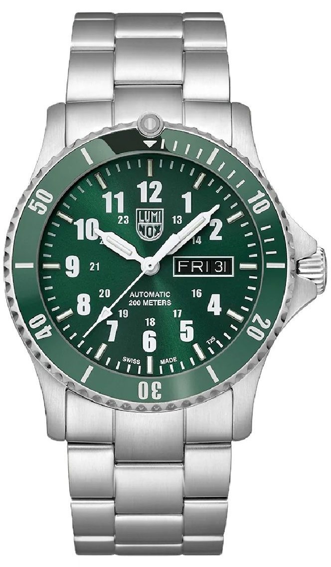 Luminox Atacama Adventurer – Orologio Unisex Automatico, Cassa Acciaio 42 Mm, Quadrante Nero, Cinturino In Tessuto, 20 ATM, Serie 1760