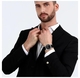 Men's Maserati Attrazione Black Dial Automatic Silicone Band Watch R8851151004