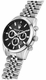 Men's Maserati Attrazione Black Dial Steel Band Watch R8853151022