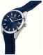 Men's Maserati Attrazione Blue Dial Automatic Silicone Band Watch R8851151005