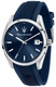 Men's Maserati Attrazione Blue Dial Automatic Silicone Band Watch R8851151005