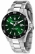 Men's Maserati Competizione Green Dial Steel Band Watch R8853100038