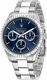 Men's Maserati Competizione R8853100022 Multifunction Blue Dial Bracelet Watch