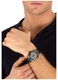 Men's Maserati Dark Edition Grey Dial Automatic Steel Band Watch R8853154001