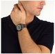 Men's Maserati Dark Edition Grey Dial Automatic Steel Band Watch R8853154002