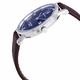 Men's Maserati Eleganza R8851130003 Quartz Blue Dial Steel Leather Strap Watch