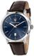 Men's Maserati Epoca R8851118016 Quartz Blue Dial Steel Leather Strap Watch
