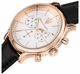 Men's Maserati Epoca Silver Dial Leather Band Watch R8871618016