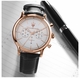 Men's Maserati Epoca Silver Dial Leather Band Watch R8871618016