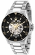 Men's Maserati Sfida Black Dial Steel Band Watch R8823140014
