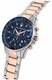Men's Maserati Sfida Blue Dial Steel Band Watch R8873640022