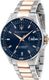 Men's Maserati Sfida R8853140003 Two-Tone Stainless Steel Blue Dial Watch