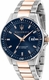 Men's Maserati Sfida R8853140003 Two-Tone Stainless Steel Blue Dial Watch