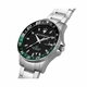 Men's Maserati Sfida R8853140005 GMT Stainless Steel Black Dial Watch