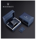 Men's Maserati Stile Black Dial Steel Band Watch R8853142004