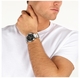 Men's Maserati Successo Black Dial Automatic Steel Band Watch R8873621046