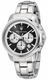 Men's Maserati Successo Black Dial Automatic Steel Band Watch R8873621052