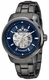 Men's Maserati Successo Blue Dial Automatic Steel Band Watch R8823121002
