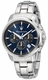 Men's Maserati Successo Blue Dial Automatic Steel Band Watch R8873621051