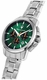 Men's Maserati Successo Green Dial Steel Band Watch R8873621043