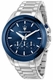 Men's Maserati Traguardo Blue Dial Automatic Steel Band Watch R8873612067