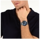 Men's Maserati Traguardo Blue Dial Automatic Steel Band Watch R8873612067
