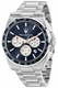Men's Maserati Velocita Blue Dial Steel Band Watch R8873652005