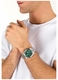 Men's Maserati Velocita Green Dial Automatic Steel Band Watch R8873652013
