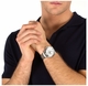 Men's Maserati Velocita Silver Dial Automatic Steel Band Watch R8873653005