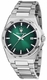 Men's Maserati Velocita Slim Green Dial Steel Band Watch R8853153003
