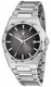 Men's Maserati Velocita Slim Grey Dial Steel Band Watch R8853153004